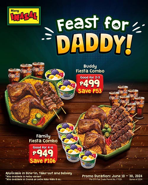 Dads Deserve A Feast At Mang Inasal This Father's Day