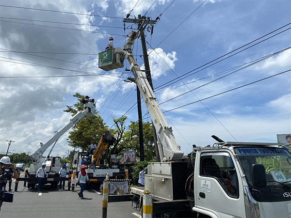 Negros Power Steps In To Aid NONECO Amidst Blackout In Northern Negros