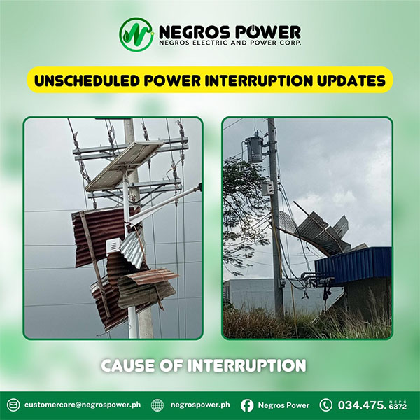 Tornado Causes Power Outages In Murcia And Alijis; Negros Power Launches Restoration Efforts