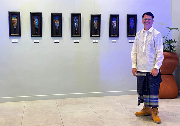 RPG's Solo Exhibition “Kasisidmoon: Whispers Of Goodnights Past” Opens At Park Inn By Radisson Bacolod's Art Cove