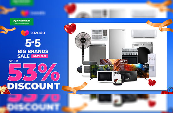 XTREME Appliances Joins Lazada 5.5 Big Brands Sale