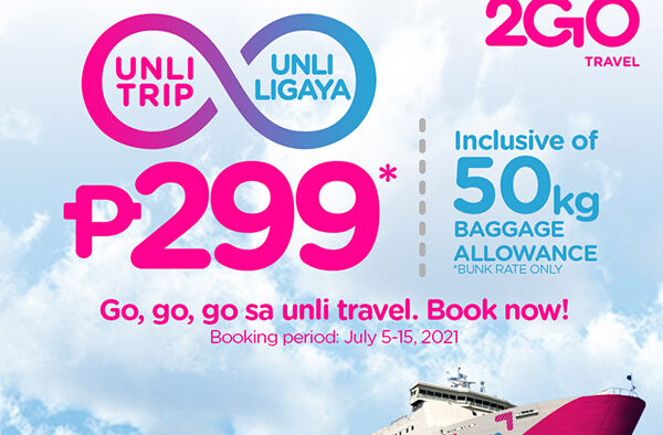 2GO Travel Unli-Trip, Unli-Ligaya