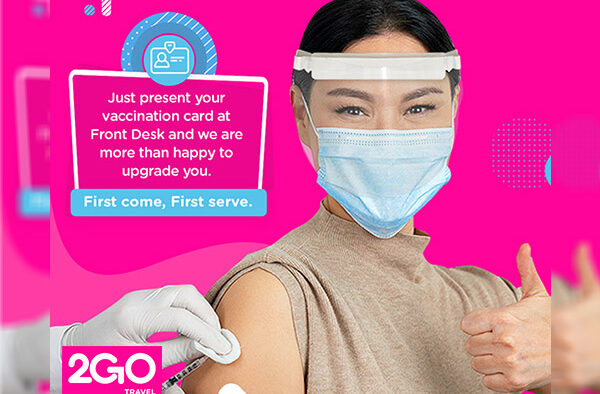 2GO Travel Offers Free Accommodation Upgrade To Fully Vaccinated Passengers