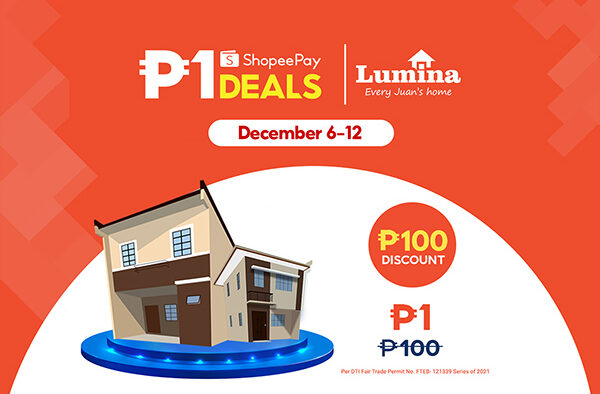 Get P100 Discount Vouchers On Your Lumina Transactions For Only P1 On Shopee