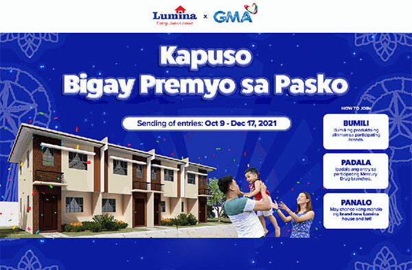 Lumina Homes To Spread Christmas Spirit At GMA's 'Kapuso Bigay Premyo Sa Pasko' Promo