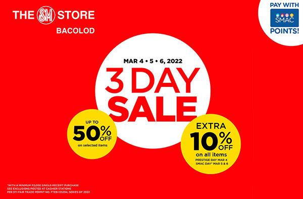 SM’s 3-Day Sale Kicks Off Today, Let's Go Shopping!