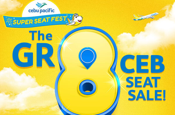 Cebu Pacific Unveils Gr8 8.8 Seat Sale