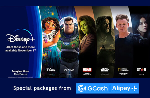 Alipay+ To Offer Special Packages On Gcash Featuring Disney+ Which Will Be Available In The Philippines On November 17