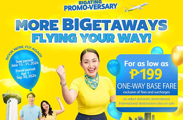 Cebu Pacific Continues 28th Anniversary Celebration With Seat Sales