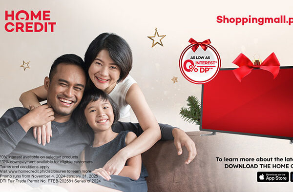 Bring The Holiday Cheer With Home Credit's Smart TVs Available For As Low As Php21 Per Day