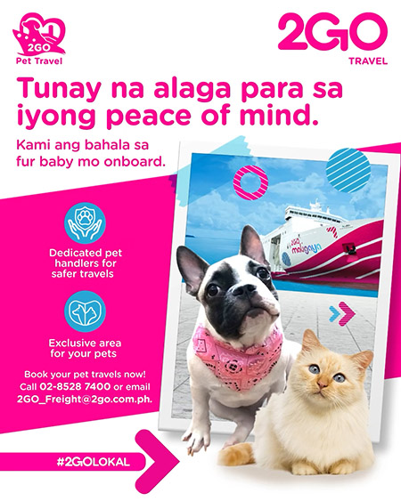 Transport Your Unaccompanied Pets Anywhere In PH With 2GO Travel