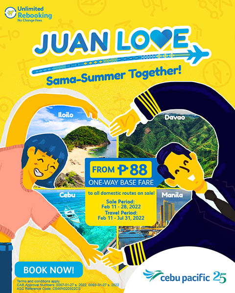 Tara, EveryJuan! Sama-Summer Together With Cebu Pacific!