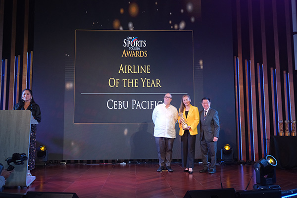 Cebu Pacific Named Airline Of The Year At The Philippine Sports Tourism Awards