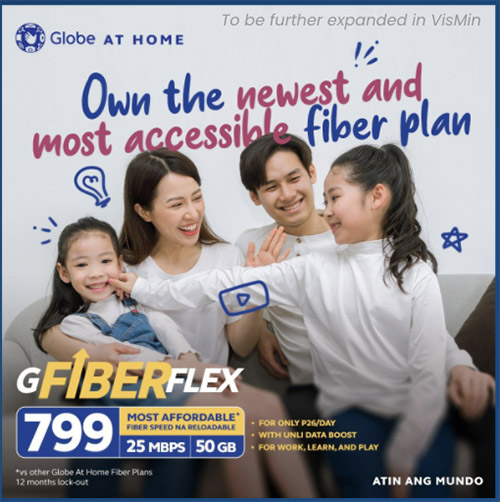 Globe At Home Offers Visayas Customers Fiber Connectivity Amid Aggressive Rollout