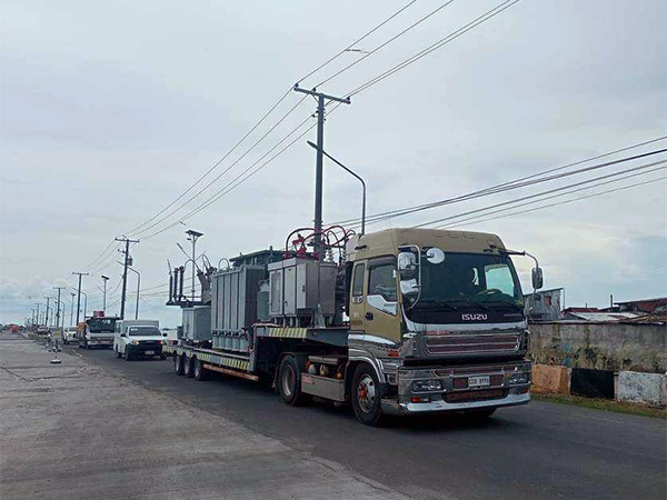 Mobile Substation From MORE Power Arrives In Bacolod City