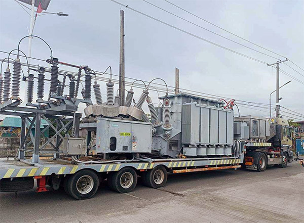 Mobile Substation From MORE Power Arrives In Bacolod City