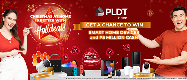 Enjoy Christmas Better With PLDT Home's Biggest Holideals