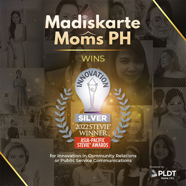 Madiskarte Moms PH Bags Silver At The 2022 Asia-Pacific Stevie Awards