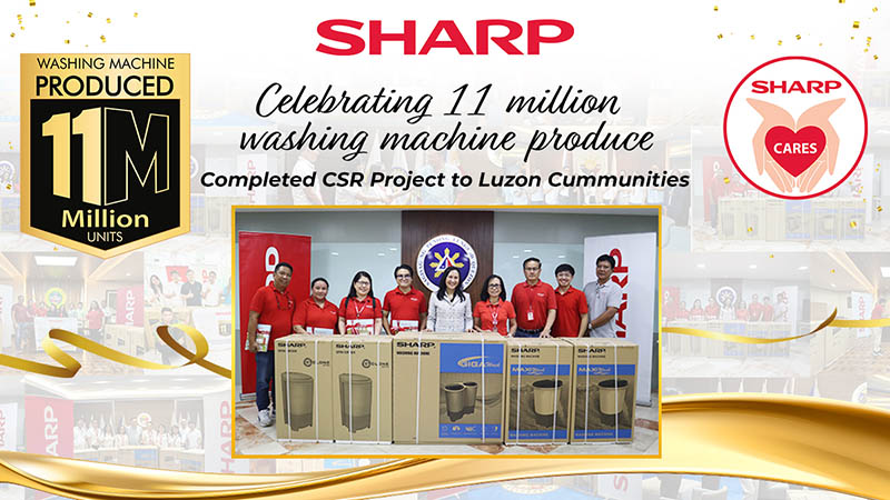 Sharp Philippines Completed CSR Project To Luzon Communities, Eyes Future Support For Visayas And Mindanao