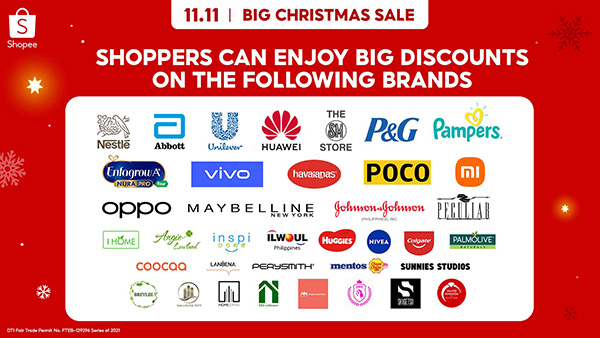 Shopee Launches 11.11 Big Christmas Sale With Unbeatable Deals And Nonstop Fun