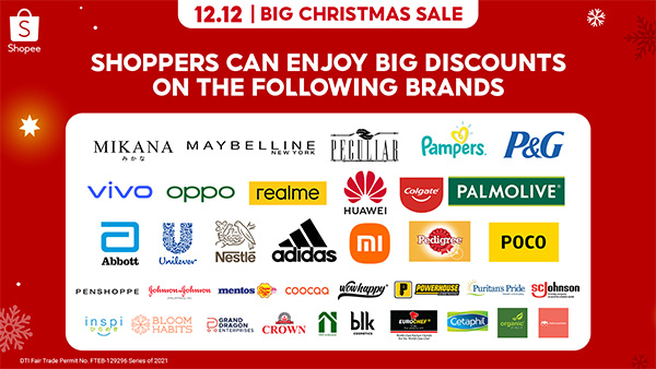 Shopee Wraps Up 2021 And Introduces Its Newest Brand Ambassadors At The 12.12 Big Christmas Sale