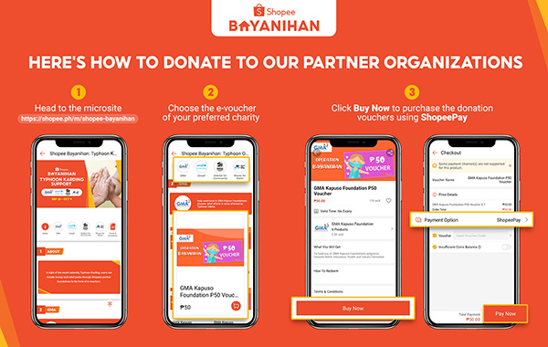 Shopee Partners With Charity Organizations To Support Victims Of Typhoon Karding