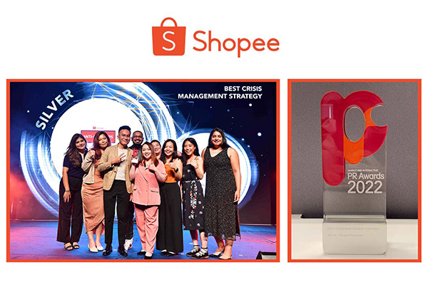 Shopee Bags Overall Brand Champion At The 2022 Marketing-Interactive PR Awards