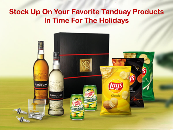 Stock Up On Your Favorite Tanduay Products In Time For The Holidays